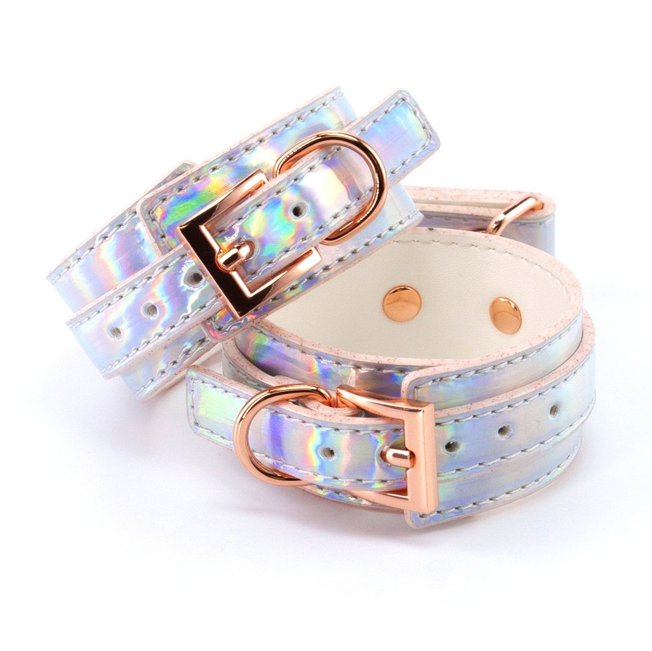 Cosmo Bondage - Ankle Cuffs - Rainbow Rainbow NSN-1313-04
