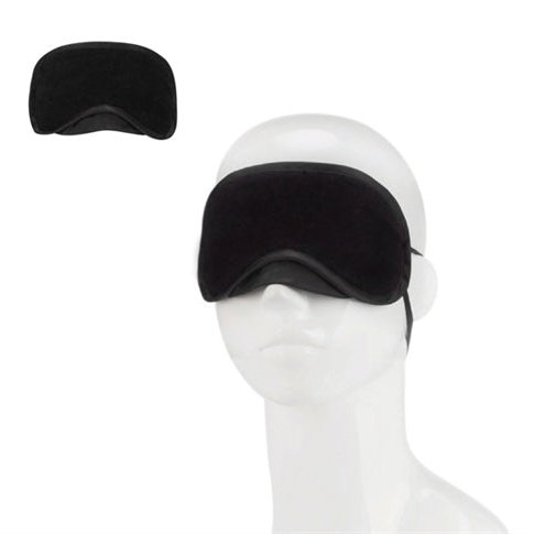 Peek-a-Boo Love Mask - Black EL-LF-6010