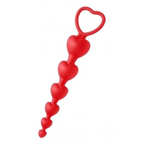 Sweet Hearts - Heart Shaped Silicone Anal Beads FR-AE177