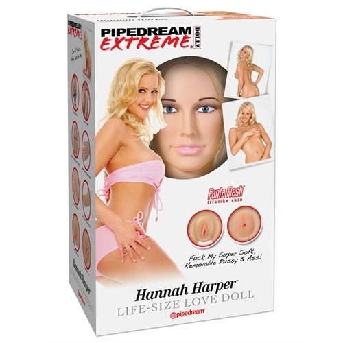 Pipedream Extreme Dollz Hannah Harper Life Size Love Doll PDRD300