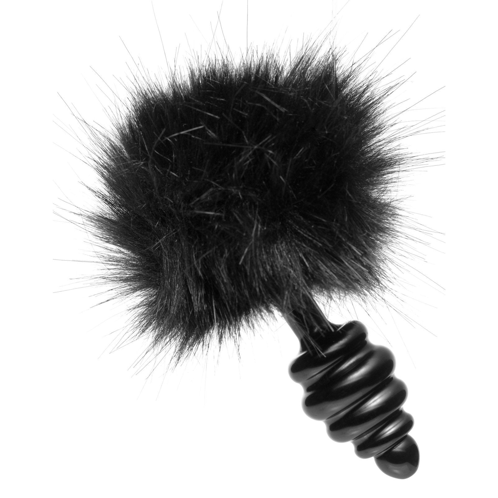 Black Bunny Tail Anal Plug FR-AE563