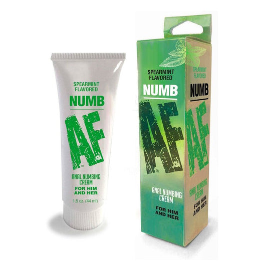 Numb Af- Spearmint Flavored Anal Numb Cream -  1.5 Oz (44 ml) LG-BT605