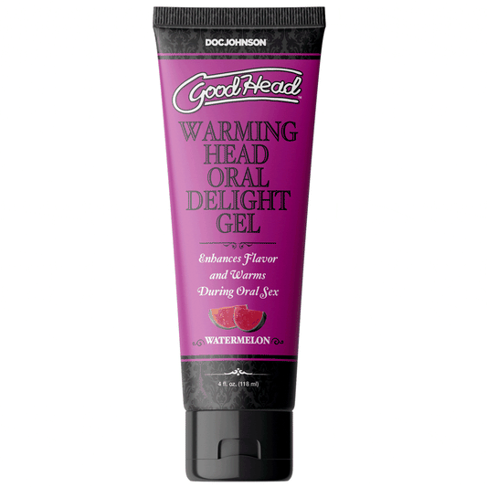 Goodhead - Warming Head Oral Delight Gel -  Watermelon - 4 Fl. Oz. DJ1361-14-BU