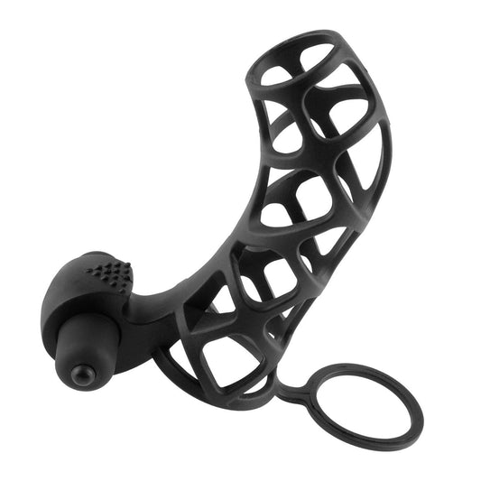 Fantasy X-Tensions Extreme Silicone Power Cage - Black PD4143-23