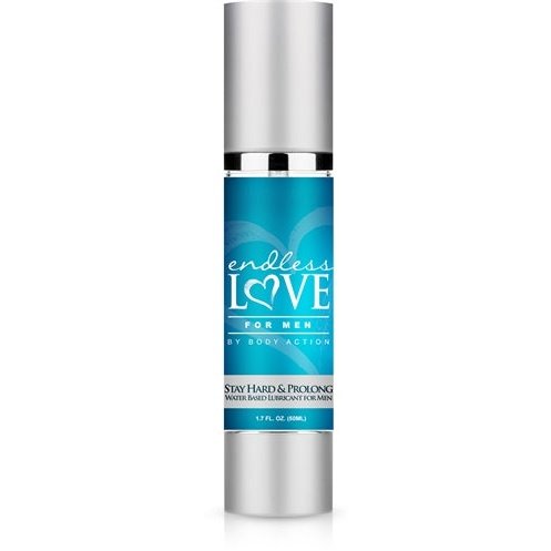 Endless Love for Men Stay Hard and Prolong Water Based Lubricant 1.7 Oz BA-ELMSP17