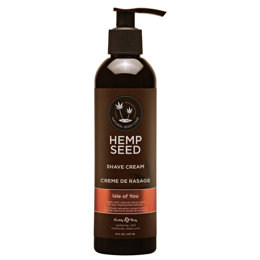 Hemp Seed Shave Cream - Isle of You 8oz EB-HSSK052