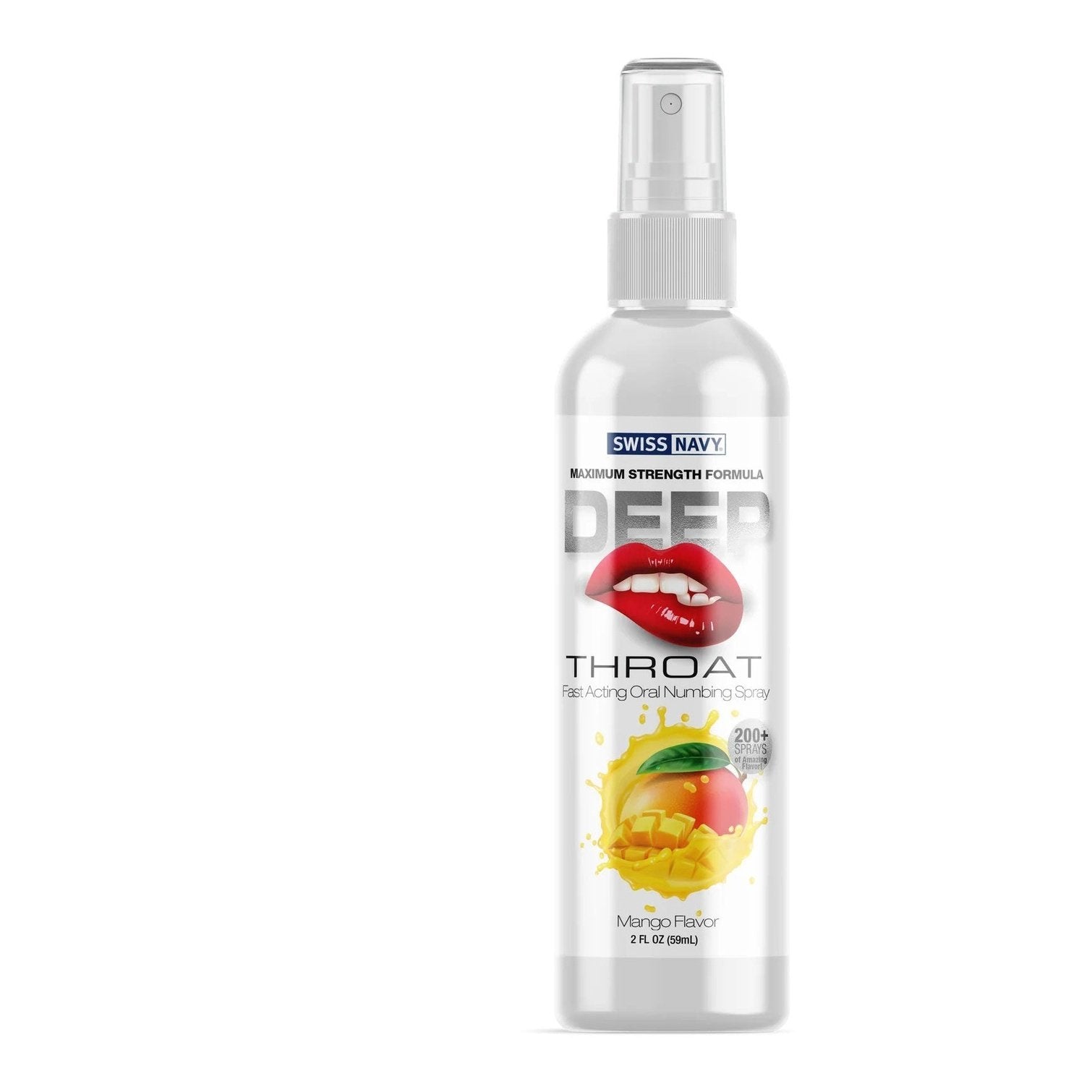 Swiss Navy Deep Throat Spray - Mango - 2  Oz MD-SNDTSM2