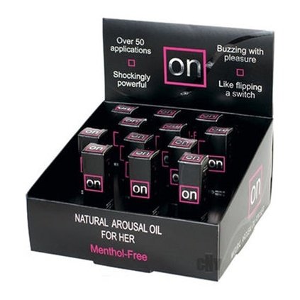 On Natural Arousal Oil Original 12 Pieces Display - 0.17 Fl. Oz. Bottles SEN-VL179D