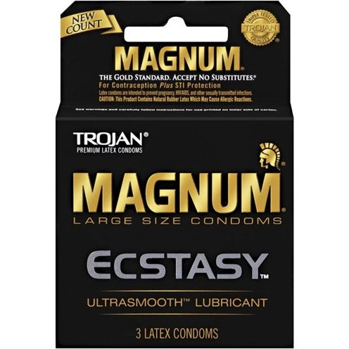 Trojan Magnum Ecstasy - 3 Pack TJ64720