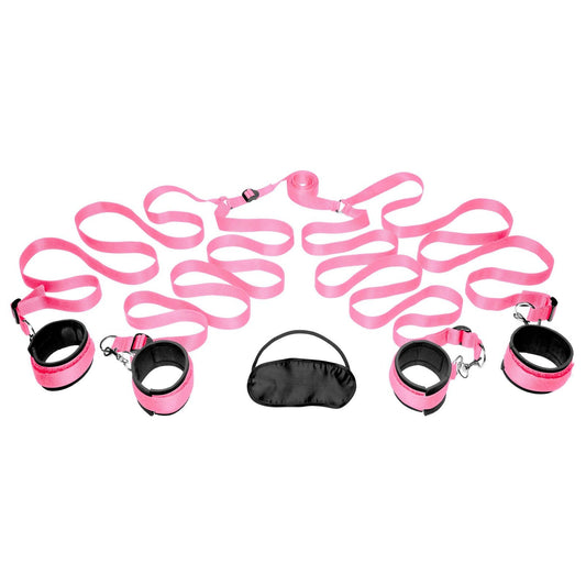 Frisky Pink Bedroom Restraint Kit FR-AD257