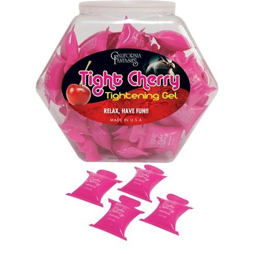 Tight Cherry - Tightening Gel - 72 Piece Fishbowl - 10ml Pillows CF-TIG-10D