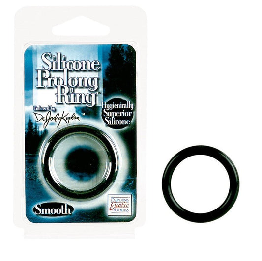 Dr. Joel's Silicone Prolong Ring Smooth - Black SE5650032
