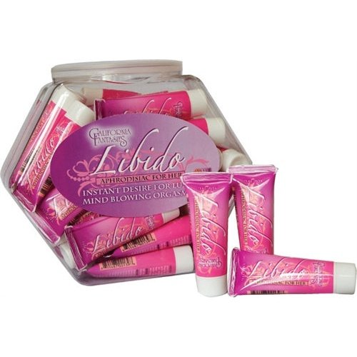 Libido - Aphrodisiac for Her - 36 Piece Fishbowl - 0.5 Oz. Tubes CF-LIB-10D