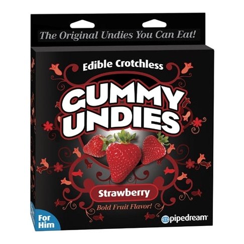 Gummy Undies - for Him - Strawberry PD7509-60