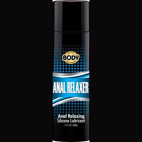 Body Action Anal Relaxer Silicone Lubricant 1.7 Oz BA-AR17