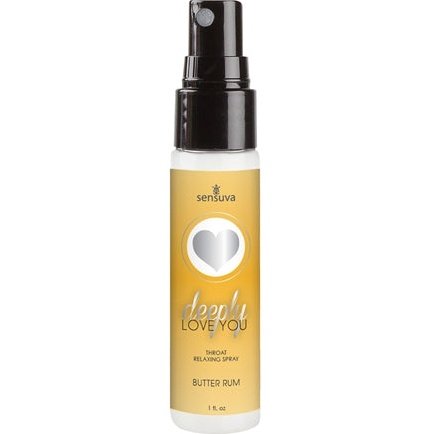Deeply Love You Throat Relaxing Spray - Butter Rum - 1 Fl. Oz. SEN-VL495