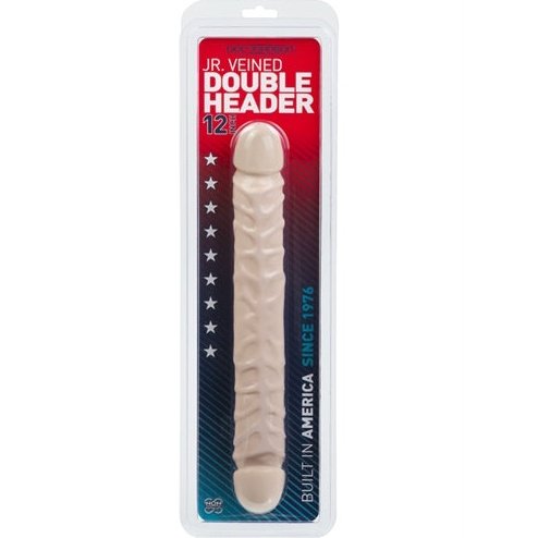 Jr. Veined Double Header 12 Inches - White DJ0212-01