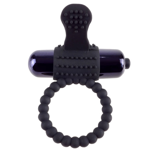 Fantasy C-Ringz Vibrating Silicone Super Ring  Black PD5966-23
