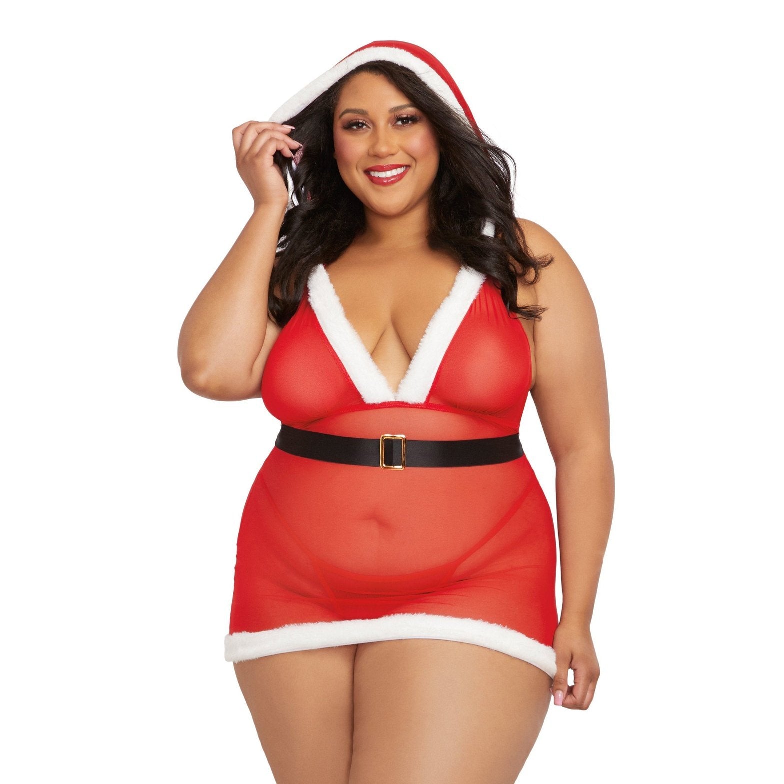 Santa Cutie - Queen Size - Lipstick Red DG-12402LRDQ