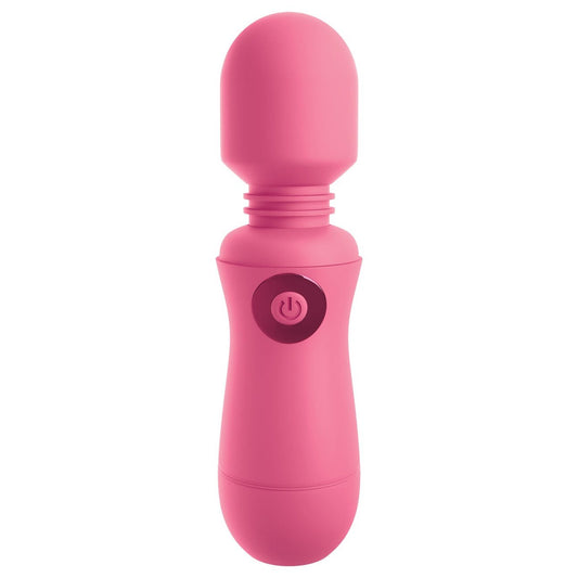 Omg! Wands Enjoy Rechargeable Vibrating Wand - Pink PD1785-11