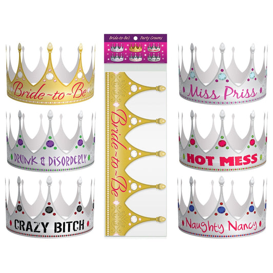 Bride-to-Be Party Crowns KG-NVS18