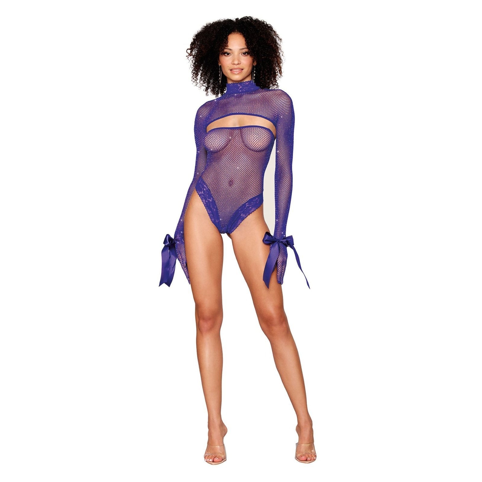 Teddy and Shrug Restraints - One Size - Violet DG-13073VIOOS