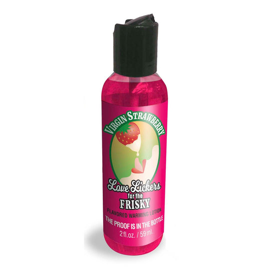 Love Lickers Massage Oil - Virgin Strawberry - 1.76 Fl. Oz. LG-BT019