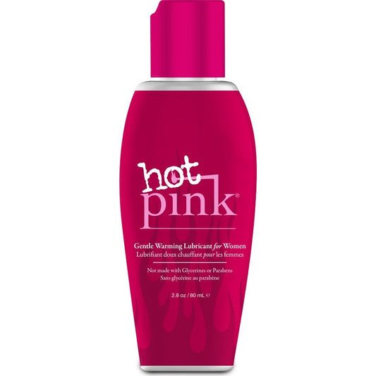 Hot Pink Warming Lubricant for Women - 2.8 Oz. 80 ml PNK-HP-2.8