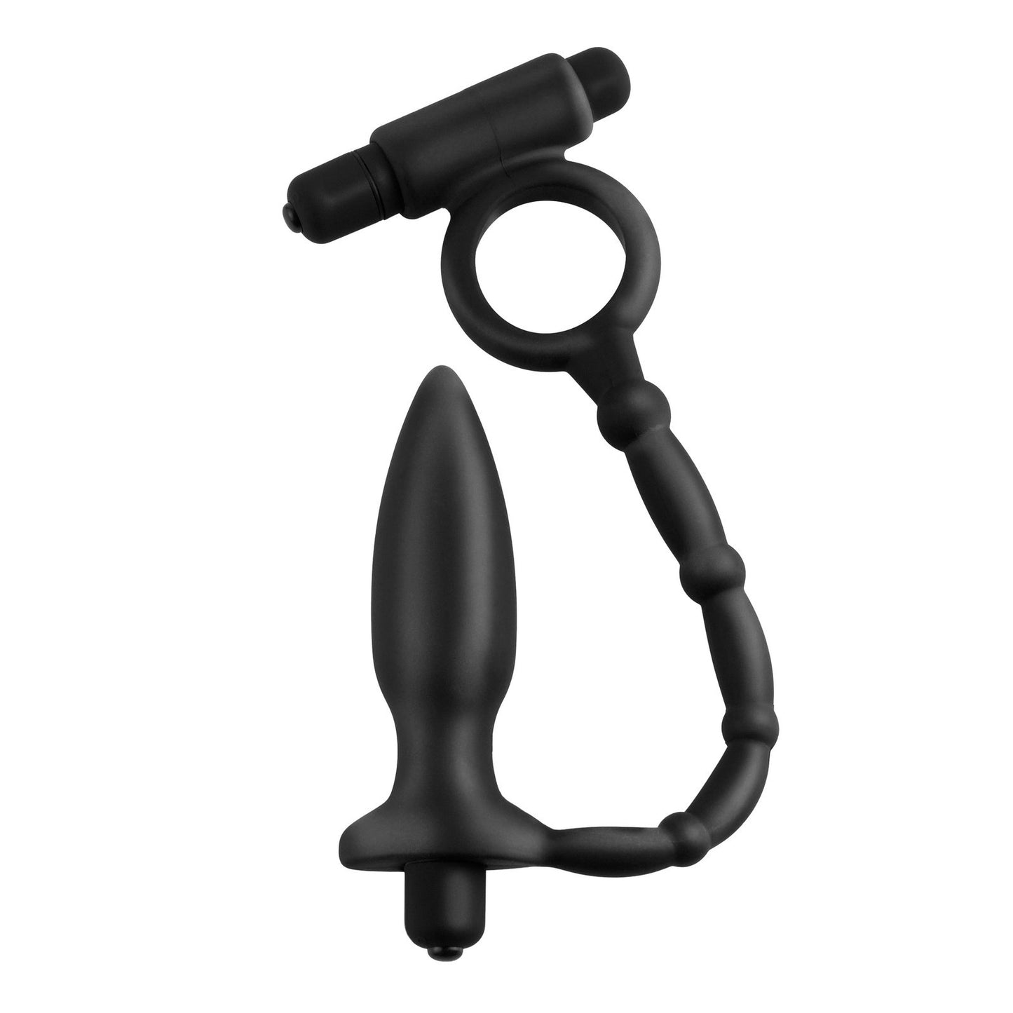 Anal Fantasy Collection Ass Kicker With Cockring - Black PD4609-23