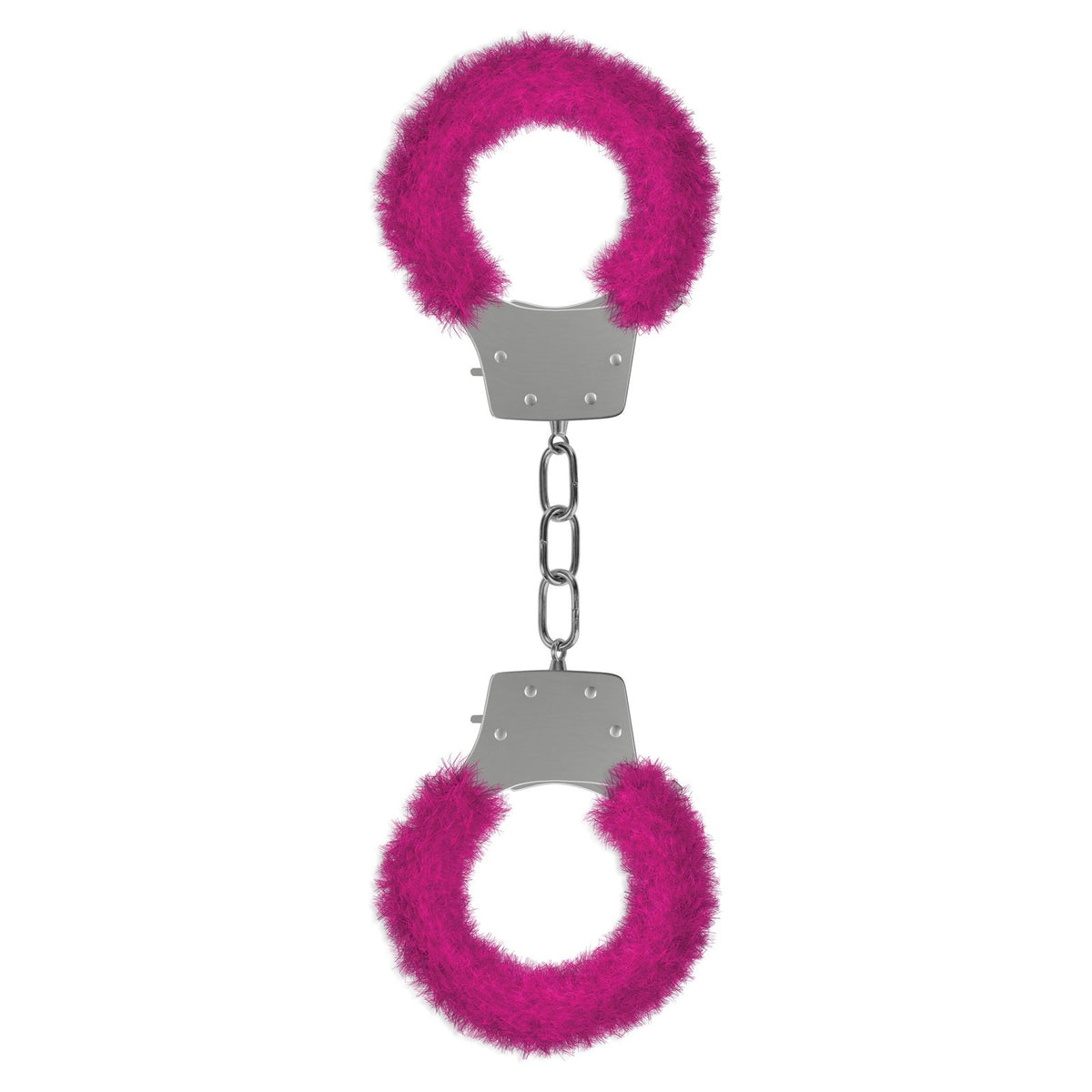 Pleasure Furry Handcuffs - Pink OU-OU004PNK