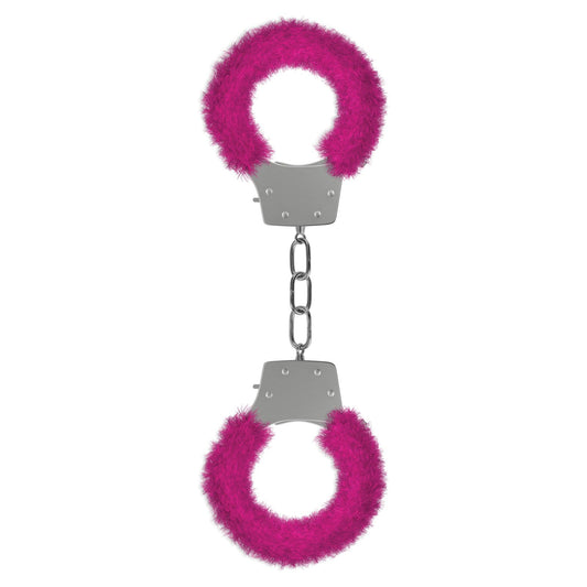 Pleasure Furry Handcuffs - Pink OU-OU004PNK
