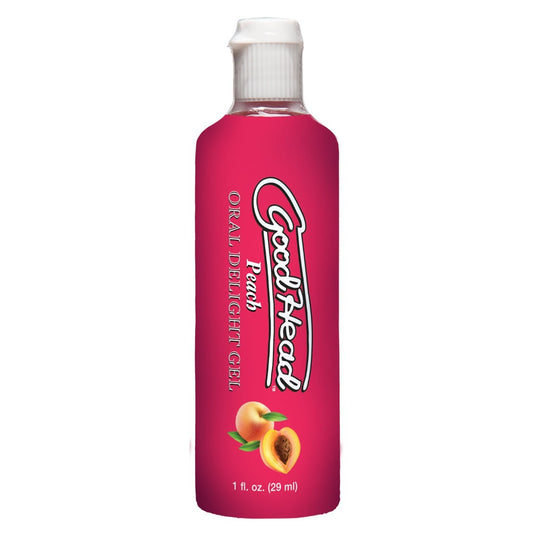Goodhead - Oral Delight Gel - Peach - 1 Oz. -  Bulk DJ1361-73-BU