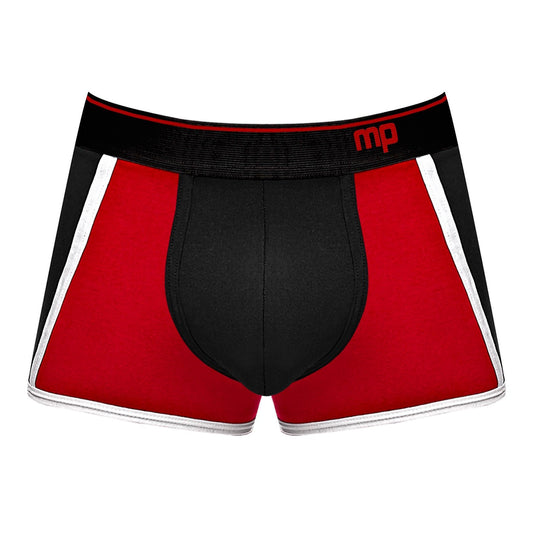 Retro Sport Panel Short - Small - Black/ Red MP-155265BRSL