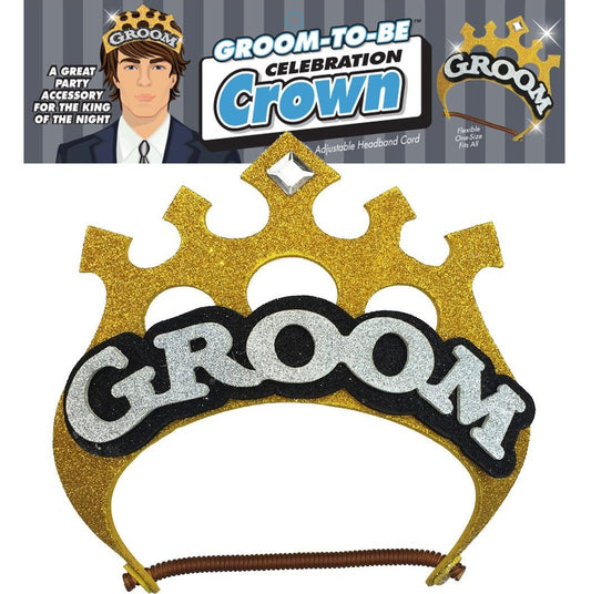 Groom-to-Be Celebration Crown LG-NVC049