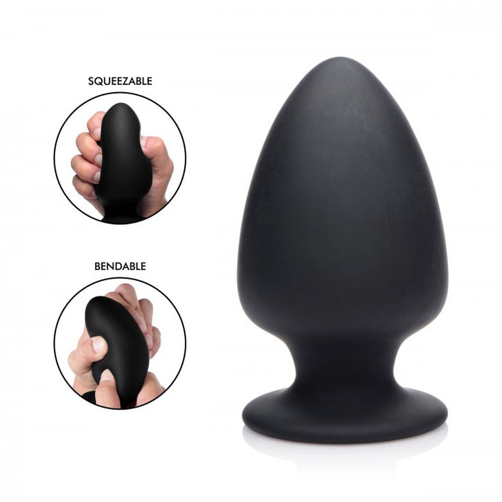 Squeezable Silicone Anal Plug - Small SQ-AG329-SML