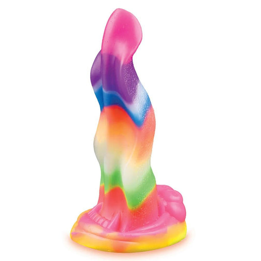 Alien Nation Lick of the Lair Silicone Glow in the Dark Creature Dildo - Multicolor IC1357