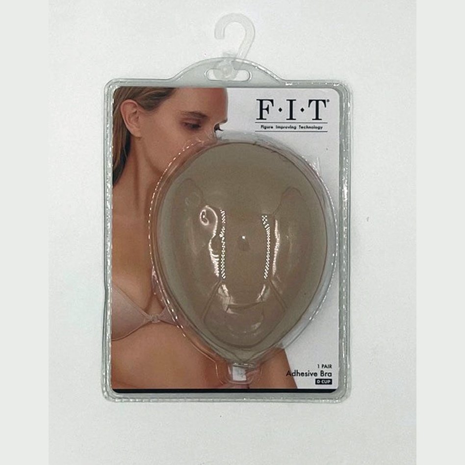 Cloth Adhesive Bra - Cup D - Beige RR-3C004BGE-D