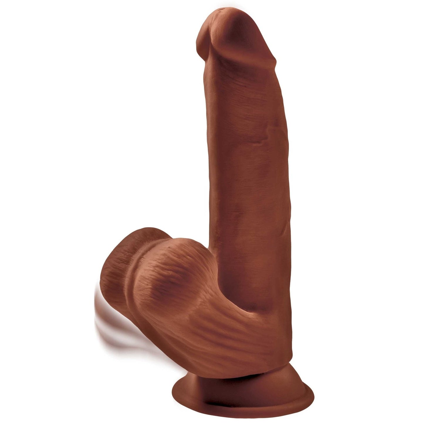 8 Inch Triple Density Cock With Swinging Balls -  Brown PD5731-29