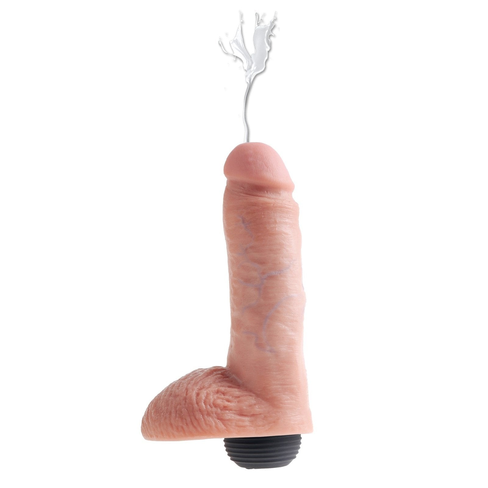 King Cock 8 Inch Squirting Cock With Balls - Light PD5602-21