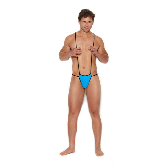 Men's Suspender Pouch - One Size - Blue EM-82304BLUOS