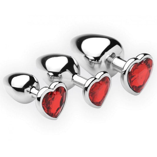 Chrome Hearts 3 Piece Anal Plugs With Gem Accents FR-AF430