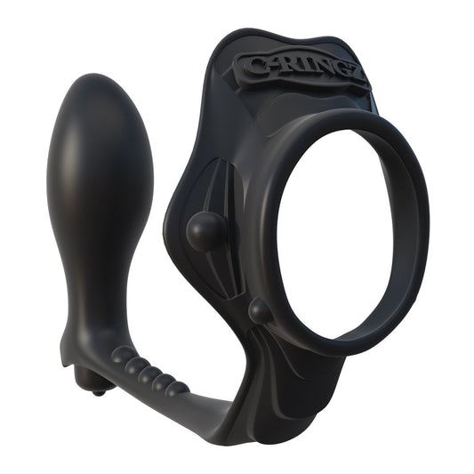 Fantasy C-Ringz Rock Hard Ass Gasm - Black PD5909-23