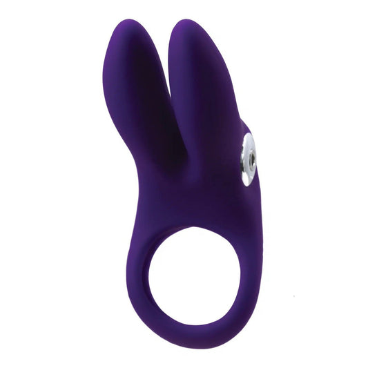 Sexy Bunny Rechargeable Ring - Deep Purple BU-0805