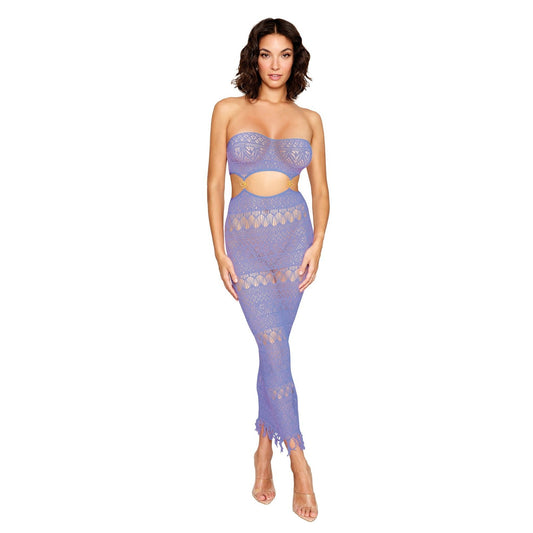 Bodystocking Gown - One Size - Lavender Haze DG-0506LAVHZOS