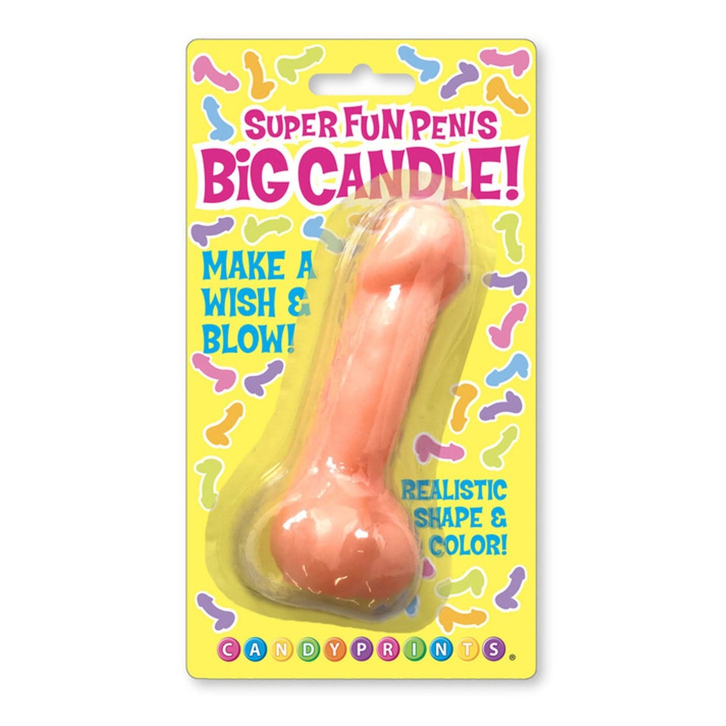 Super Fun Big Penis Candle - Pink CP-938