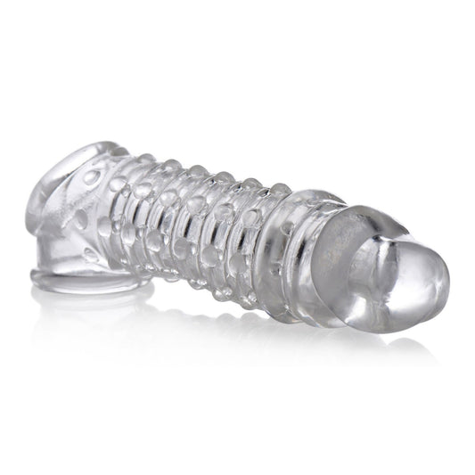 1.5 Inch Penis Enhancer Sleeve - Clear SM-AG576CLEAR