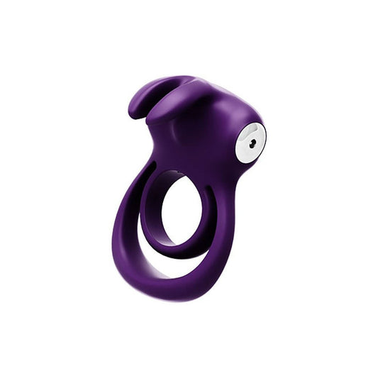 Thunder Bunny Rechargeable Dual Ring - Perfectly Purple BU-0605