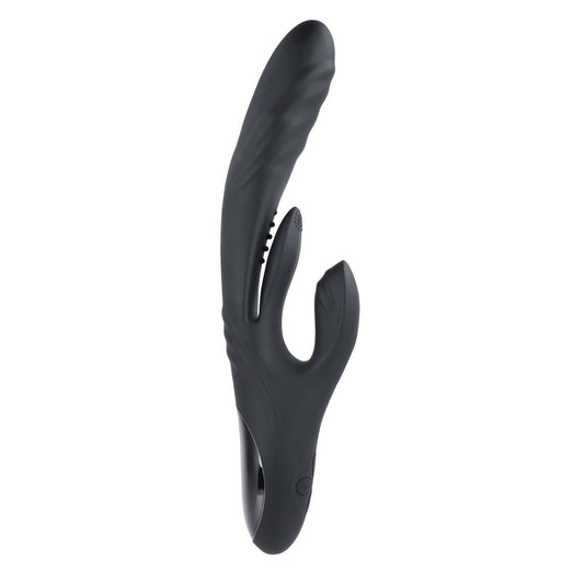 Playboy Pleasure - Rapid Rabbit - Vibrator  - Black PB-RS-1348-2