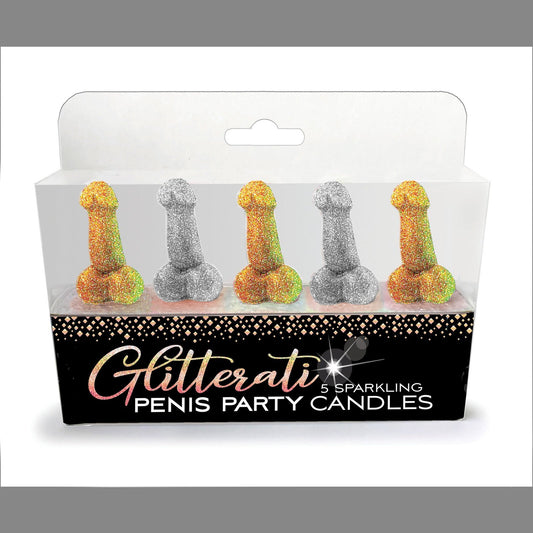 Glitterati Penis Party Candles CP-1034