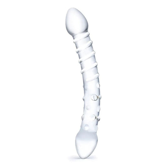 Double Trouble Glass Dildo GLAS-16